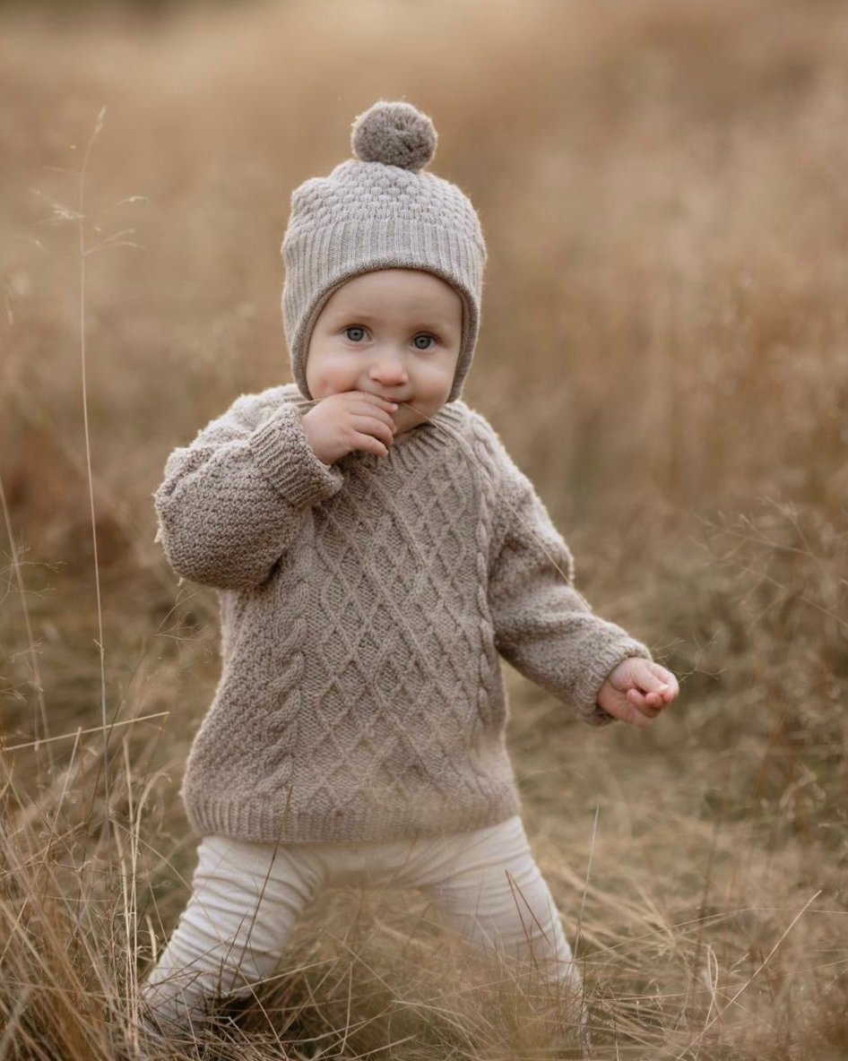 Swirl Sweater Junior - English