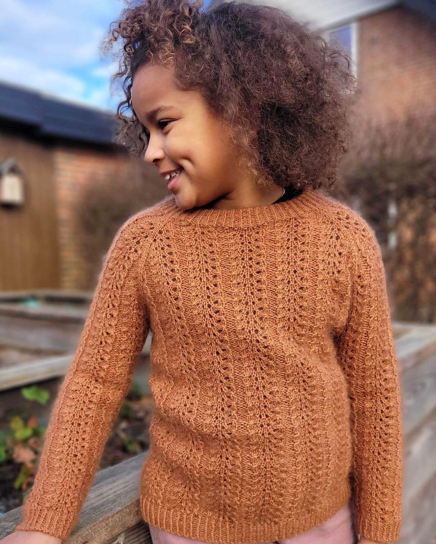 Acanthus Sweater Junior - English