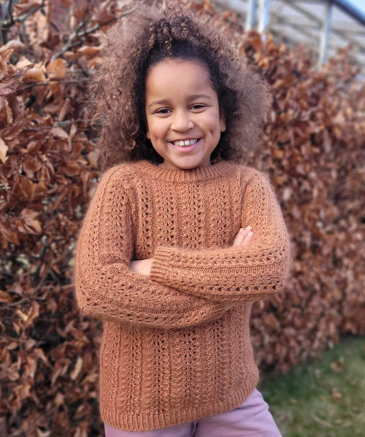 Acanthus Sweater Junior - English