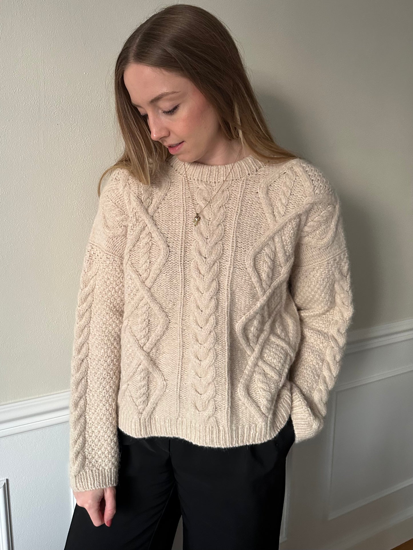 Wire Sweater Chunky - English