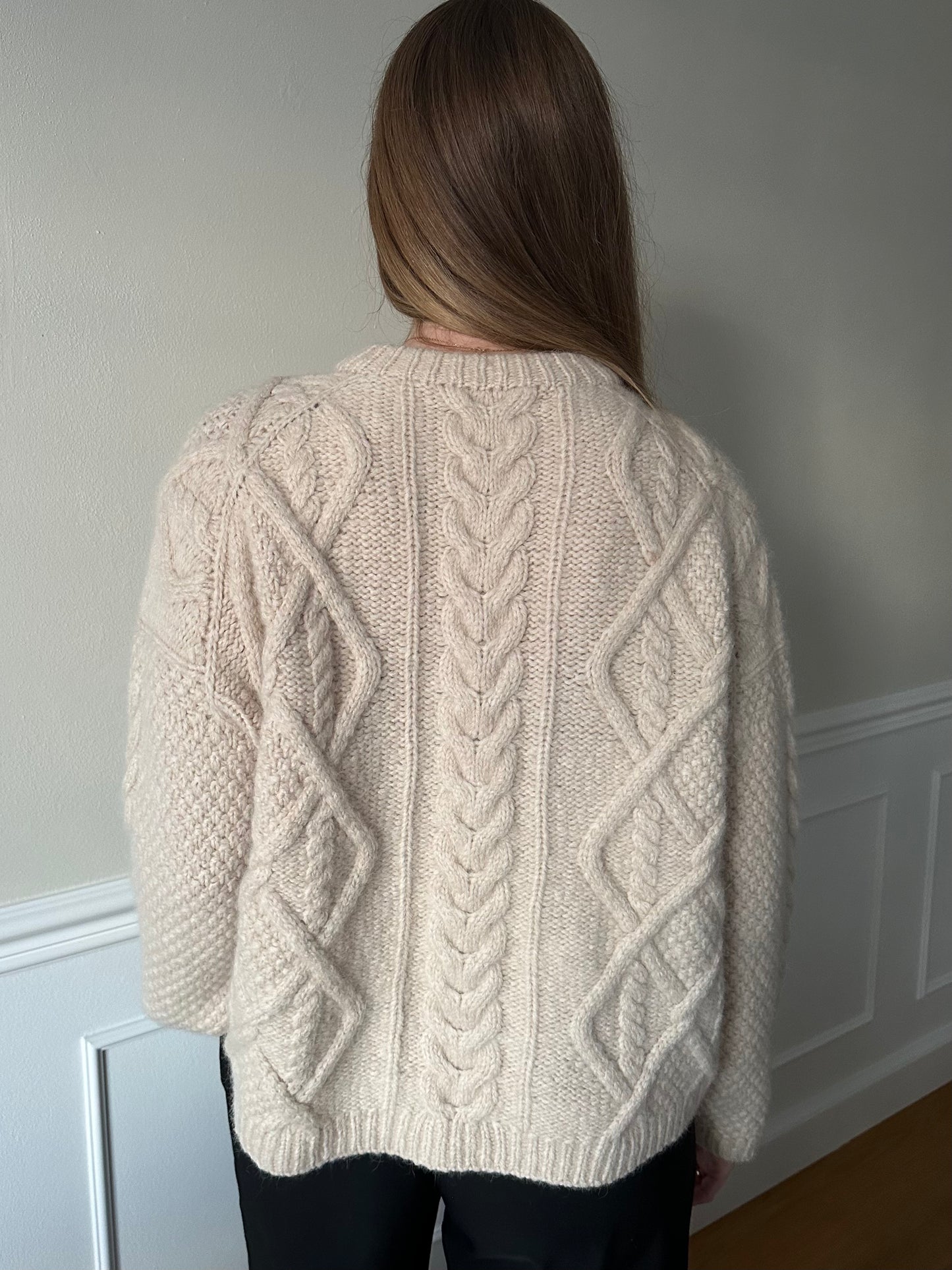 Wire Sweater Chunky - English