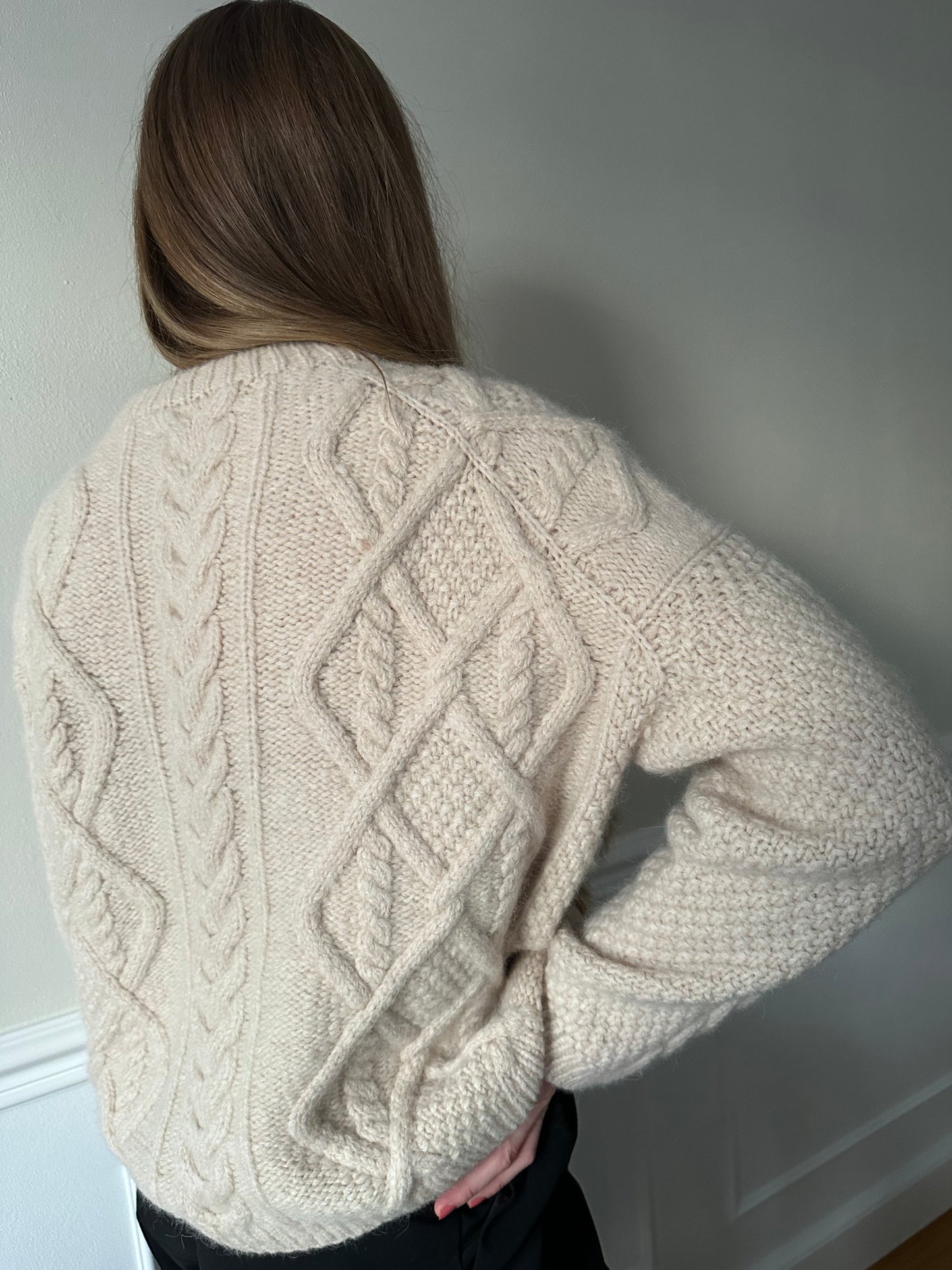 Wire Sweater Chunky - English