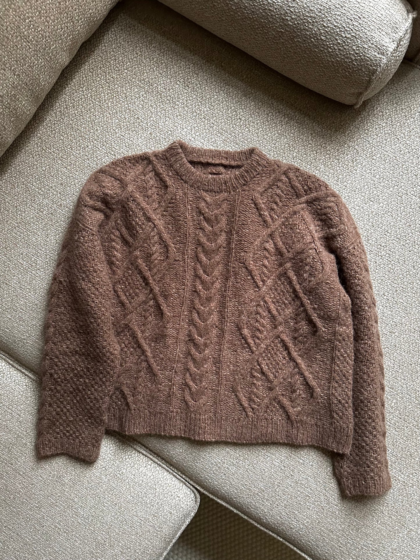 Wire Sweater Chunky - English