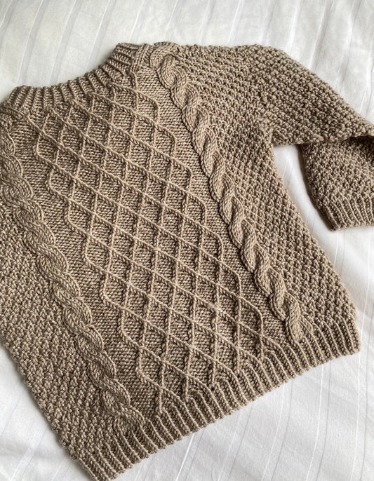 Swirl Sweater Junior - Dansk