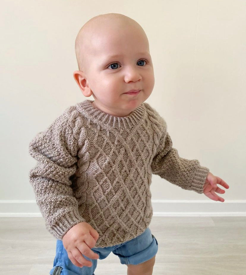 Swirl Sweater Junior - Dansk
